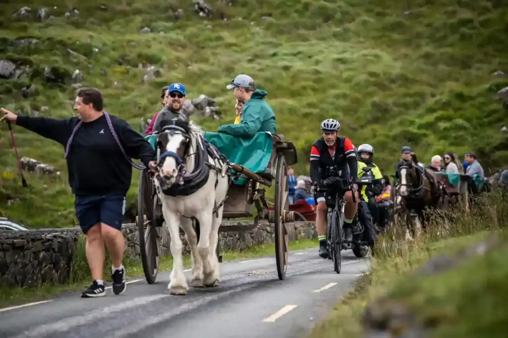 TAW 2024 - Traffic jam up the Gap of Dunloe